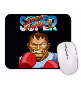 Street Fighter 2 Balrog 2 Mouse Pad