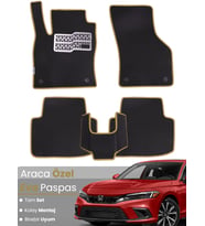 Honda Civic FE (2022-2025) Uyumlu EVA Paspas Tam Set – Birebir Uyum,Araca Özel Tasarım,Kolay Montaj