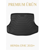 Honda Civic 2021+ 3D Bagaj Havuzu Premium