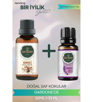 Hanımeli 30 ML + Lavanta 10 ML ( Oda Kokusu Aroma Terapi Buhurdanlık / Difüzör Yağı ) Set 2 Adet