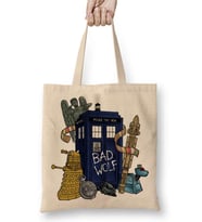 Doctor Who Tardis Bez Çanta Uzun Saplı