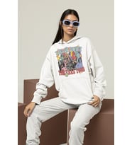 Şarkıcı Taylor Swift The Eras Tour Baskılı Unisex Oversize Hoodie