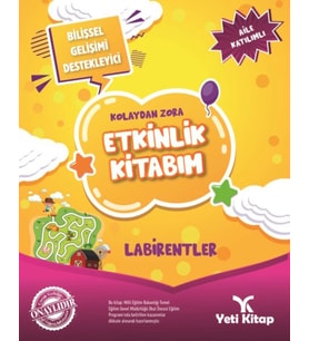 Kolaydan Zora Etkinlik Kitabım - Labirentler