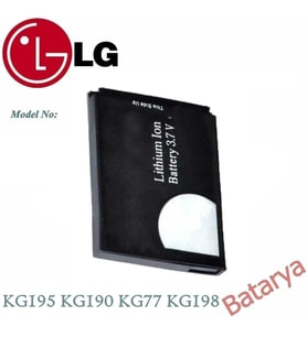 LG KG195 Batarya LG KG190 KG77 KG198 Uyumlu Yedek Batarya