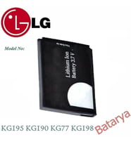LG KG195 Batarya LG KG190 KG77 KG198 Uyumlu Yedek Batarya
