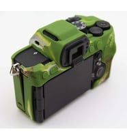 Mettzchrom Sony A7M4 a74 A7M5 Mark V A7 Mark 4 Uyumlu Silikon Koruyucu Kılıf