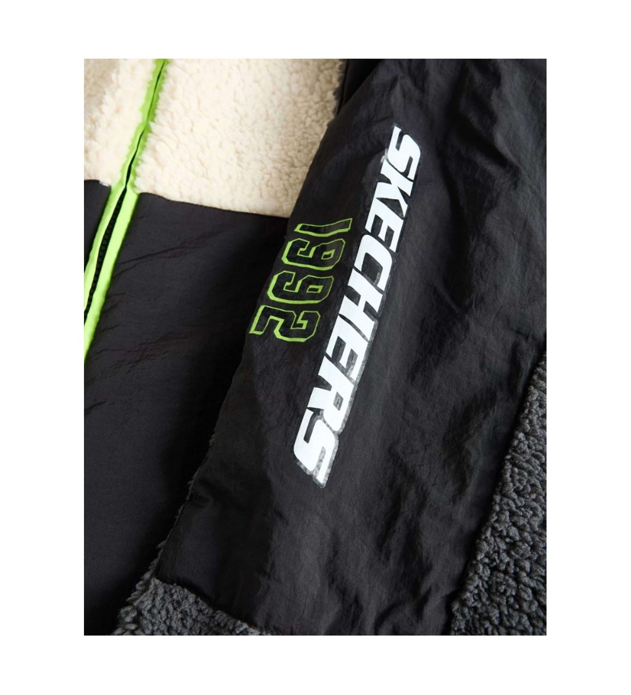 Skechers S242183 M Outdoor Fleece Full Zip Sherpa Erkek Günlük Mont