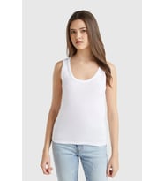 Benetton Kadın Basic Atlet (Beyaz)