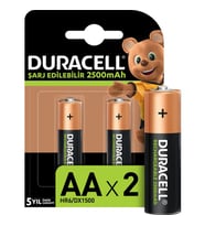 Duracell AA Şarjlı 2500 mA Pil