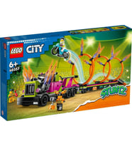 LEGO City 60357 Stunt Truck and Ring of Fire Challenge
