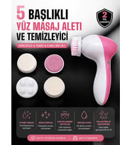 5 Fonksiyonlu Kablosuz Yüz Temizleme Cihazı ile Derinlemesine Cilt Bakımı
