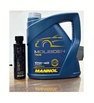 2025 Üretimli 10W40 Molibdenli 5L Motor Yağı ve Diesel Jet Cleaner Dizel Enjektör Temizleyici