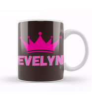 Evelyn  Name personalized Custom   vintage Retro Rainbow Style Design Gift Baby Gift For Her Kupa Bardak Porselen