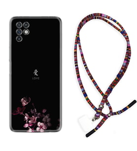 INFINIX Note 11 Pro Note 10 Hot 9 Play Kılıf Boyun Asklı Rasta Silikon Love 1629