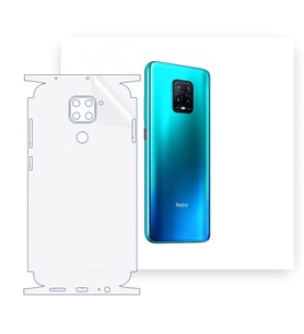 SChitec Redmi 10X (4G) Uyumlu Fullbody Arka Kaplama Hidrojel Koruyucu Film
