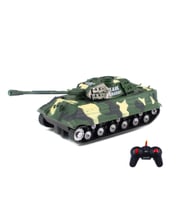 Uzaktan Kumandalı Tank Orman Leopar Full Fonksiyon Işıklı Sesli