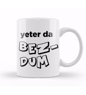 Karadeniz Sözleri Yeter Da Bez Dum Kupa Bardak Porselen