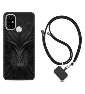 Casper E30 F20 X20 Kılıf Boyun Askılı Silikon Black Fox 1325