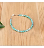 Amazonit Doğal Taş Bileklik  - 8mm