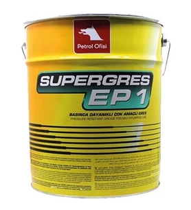 Petrol Ofisi Super Gres Ep 1 15 Kg Lityum Gres