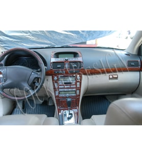 Meriç® Toyota Avensis Ön Torpido Kaplama Maun 20 Parça 2004-2005 (Maun)