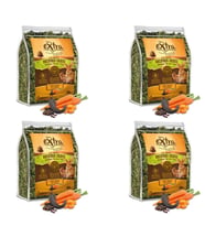 myyem extra sebzeli keçi boynuzu ve havuç'lu tavşan yoncası 300gr (4 Adet)