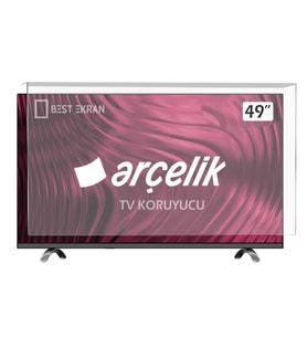 ARÇELİK A49L55314B2 TV EKRAN KORUYUCU - Arçelik 49" inç Kırılmaz Tv Ekran Koruyucu