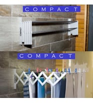 COMPACT ÇAMAŞIR KURUTMA ASKISI 75 cm 9 ASKILI 6,75 METRE ASKI ALANI