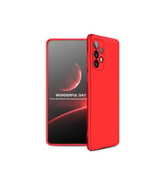Samsung Galaxy A73 Uyumlu Kılıf Zore Ays Kapak (Kırmızı)