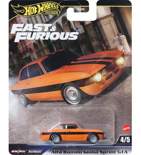 Hot Wheels Fast-Furious Premium Arabalar HNW46 JBM04 Alfa Romeo Giulia SprintT GTA