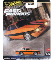 Hot Wheels Fast-Furious Premium Arabalar HNW46 JBM04 Alfa Romeo Giulia SprintT GTA