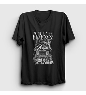 Presmono Unisex Siyah Devil Arch Enemy T-Shirt 11443tt