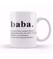 Babalar Günü Babaya Hediye 045 Kupa Bardak Porselen