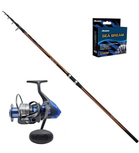 Okuma Safina 6000 SW - Shimano Sonora 420cm Surf Olta Seti (Renksiz)