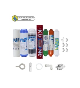 Purefer Açık kasa çift karbonlu Sertifikalı 7li Orijinal Lg Kuno mebran  mineral+alkali