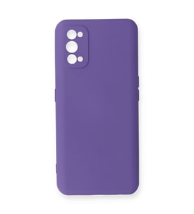 Realme 7 Pro Kılıf Nano İçi Kadife Silikon - Mor