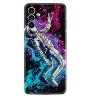 Samsung A23 A31 A32 A50 A51 A52 A53 A70 Kılıf Desenli Silikon Astronot Signs 1753