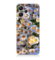 Xiaomi Redmi 12 Uyumlu Silikon Kılıf Beyaz Papatyalar