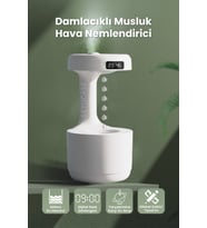 Damlacıklı Hava Nemlendirici ve Aromaterapi Buhar Makinesi