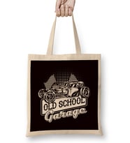 Classic Old Cars Hot Rod Automobile Muscle Car Speed Vehicle Bez Çanta Uzun Saplı