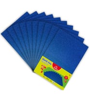 Eva- Bu-bu 50x70 Mavi 10'lu Simli