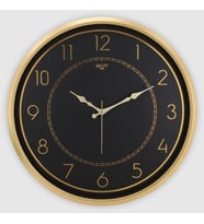 Galaxy Premium Serisi Sessiz Akar Latin Rakamlı Özel Eskitme Klasik Kadran 50 CM Duvar Saati (Gold)