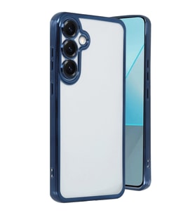 Samsung Galaxy S25 Kılıf Kamera Korumalı Lensli Silikon - Lacivert