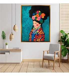 Altın  Çerçeveli tablo ss1497