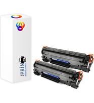 PlusPrint I-Sensys MF237W Yazıcı Yazıcı Uyumlu Muadil Toner CRG737 2li Paket