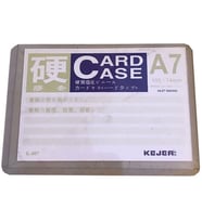 SARFF YATAY KART KORUYUCU ŞEFFAF SERT PLASTİK 30 ADET (85X120 MM)