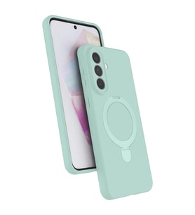 Samsung Galaxy A57 5g Regal Magsafe Standlı Kapak - Su Yeşili