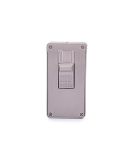 Parmida Çift Torch Pürmüz Fırçalı Gümüş Metal Puro Çakmağı - TR7240