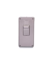 Parmida Çift Torch Pürmüz Fırçalı Gümüş Metal Puro Çakmağı - TR7240