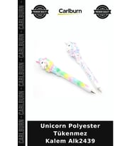 Özel Üretim Yazı Kırtasiye Hediyelik Okul Unicorn Polyester Tükenmez Kalem Alk2439